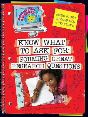 cover image of Know What to Ask